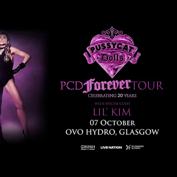 THE PUSSYCAT DOLLS, OVO HYDRO GLASGOW, WEDNESDAY 7TH OCTOBER 2026
